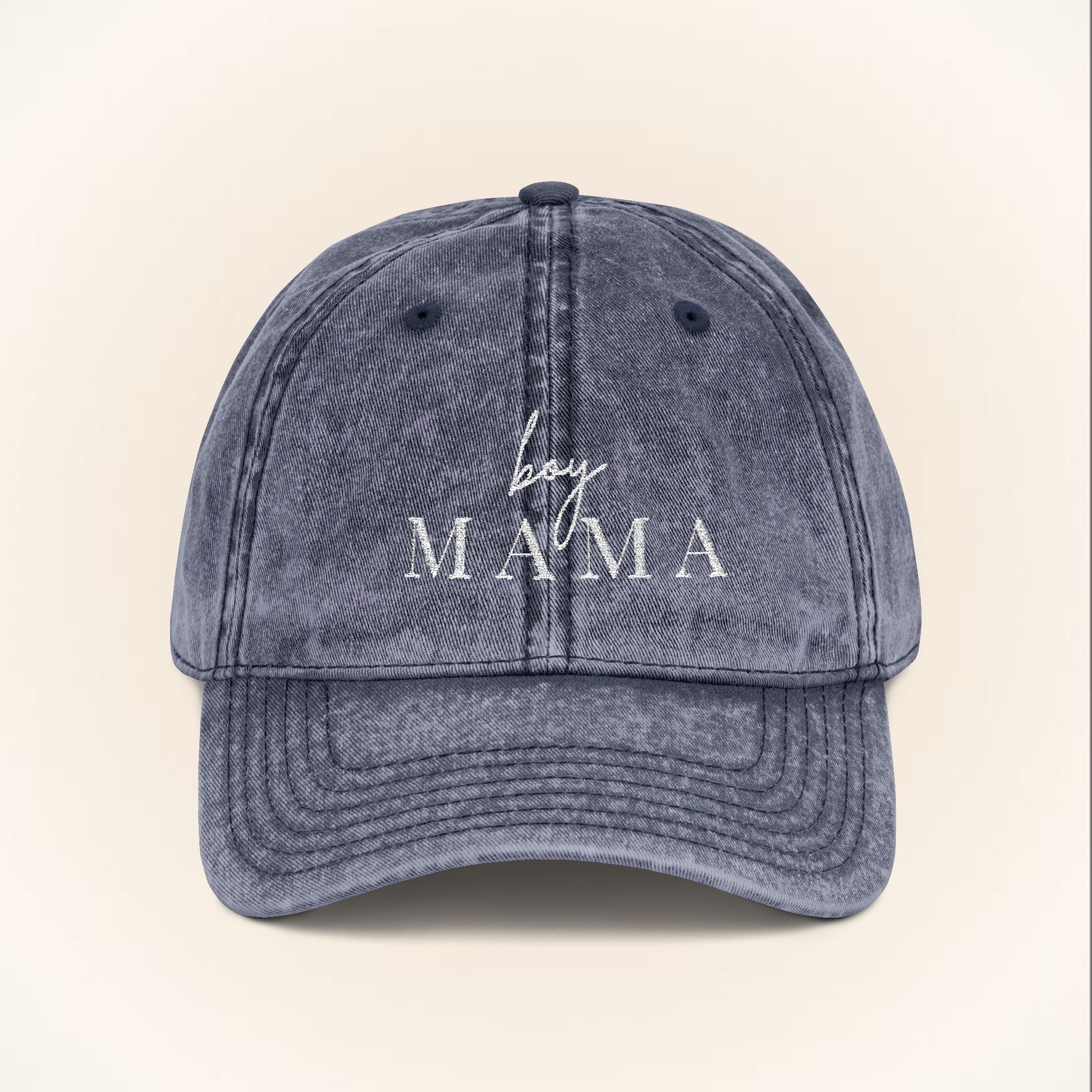 boy mama vintage cap